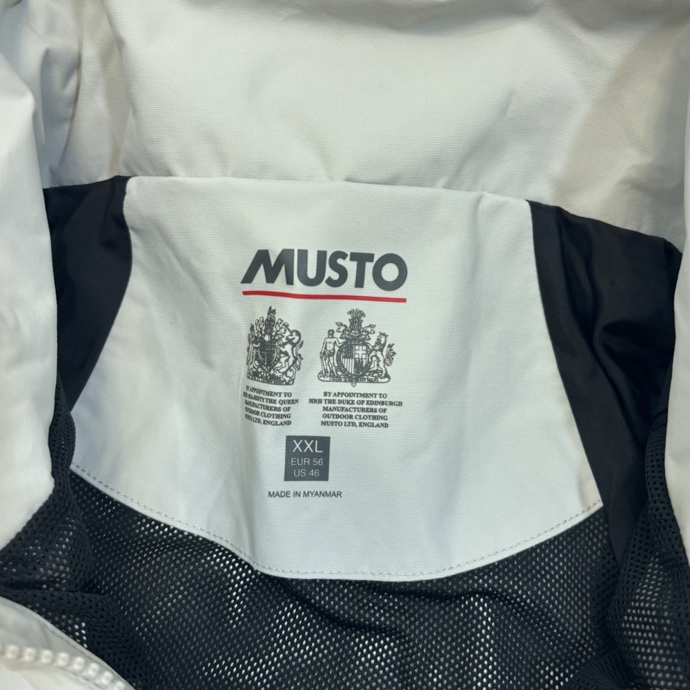 Musto Sardinia BR1 Jacket Platinum Waterproof Men's Sz 2XL Stars And Stripes USA - Picture 6 of 12